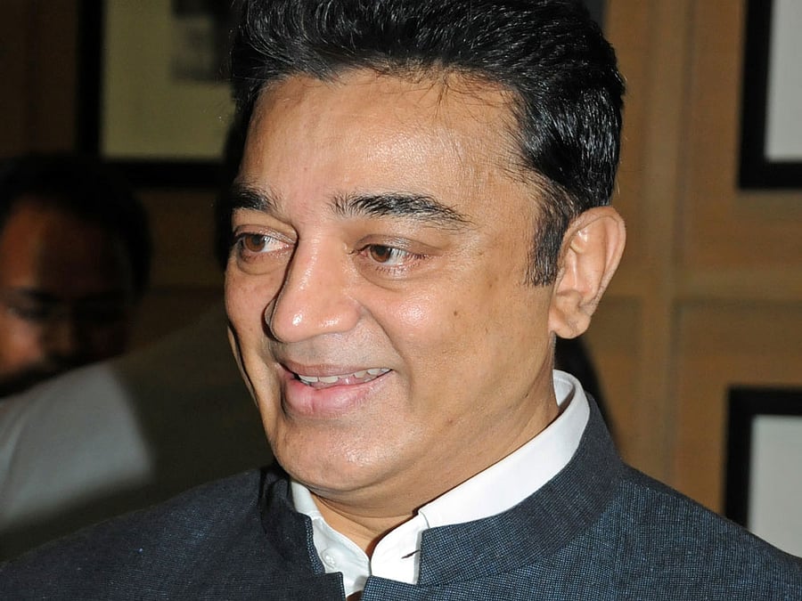 The complainant submitted that Kamal Haasan had 'insulted' Hindus by his alleged remarks. File photo