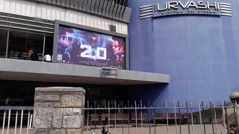 Rajini fans decided to keep the celebration a low key affair, following the demise of Kannada actor 'Rebel star' Ambareesh. (DH Photo/Sandesh M S)