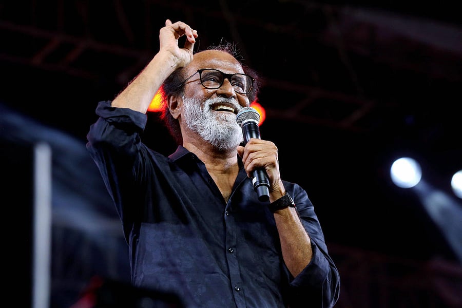 Rajinikanth said the Karnataka chamber was part of the South Indian Film Chamber of Commerce. (PTI file photo)