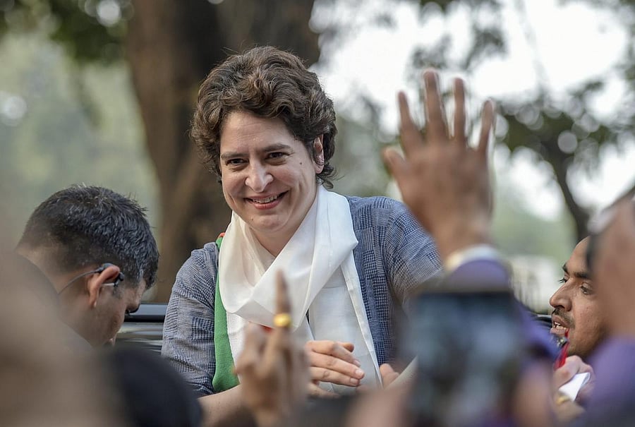 Congress General Secretary Priyanka Gandhi Vadra. PTI file photo
