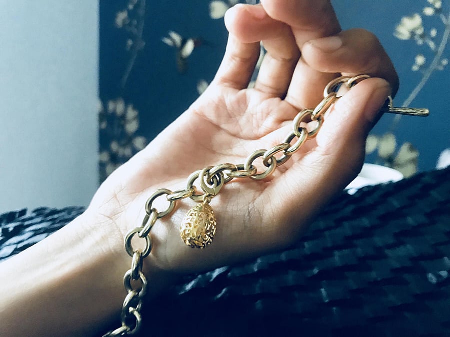 Charm bracelets are a casual fashion accessory.