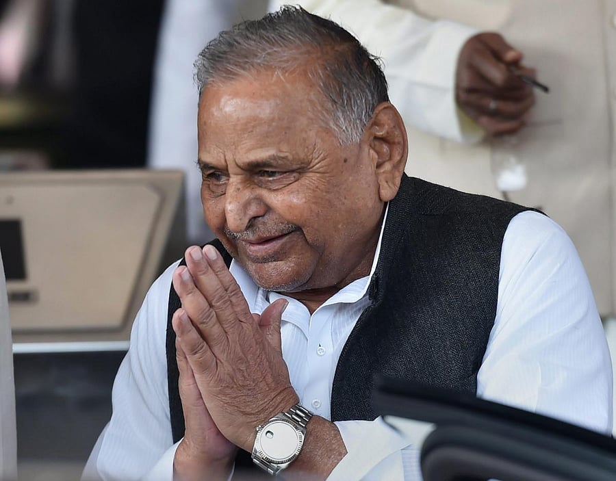 SP Chief Mulayam Singh Yadav. PTI file photo