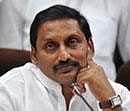 Andhra Pradesh Chief Minister N Kiran Kumar Reddy . File Photo