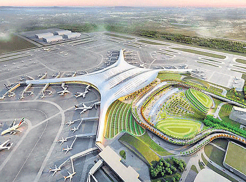 Kempegowda International Airport, Bengaluru. DH File Photo.