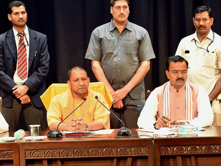Chief Minister Yogi Adityanath. PTI file photo