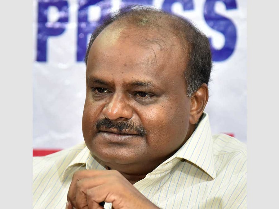 JD(S) state president H D Kumaraswamy. DH file photo
