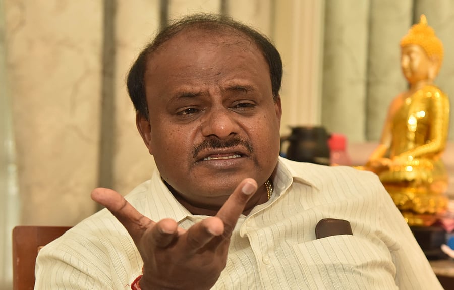 Karnataka Chief Minister H D Kumaraswamy. (DH Photo/Janardhan B K)