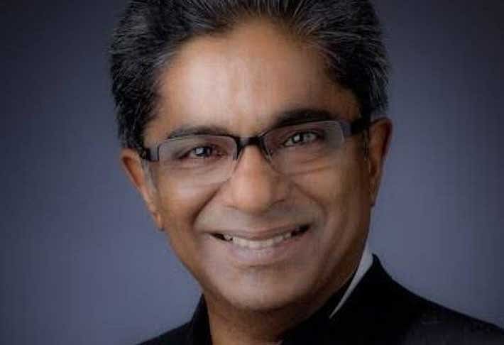 Rajiv Saxena (Image courtesy ANI/Twitter)