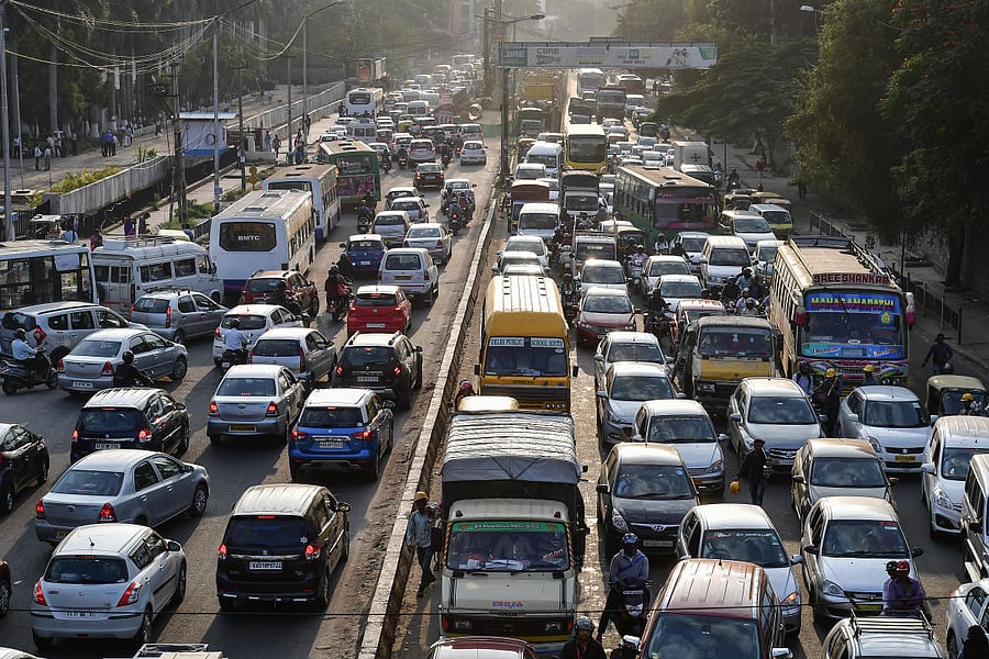 Travel in Bengaluru during peak hours takes 162% longer than during non-peak hours.