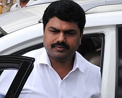Yeddyurappa's son B Y Raghavendra. File photo