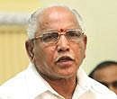 Yeddyurappa praises Gandhi family, ridicules Gadkari
