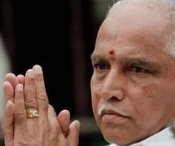 Former Karnataka Chief Minister B S Yeddyurappa. File PTI Image