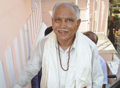 BJP's former Karnataka chief minister B.S. Yeddyurappa Friday recorded the biggest victory margin of 363,305 votes over his Congress rival Manjunath Bhandary in Shimoga Lok Sabha seat in the state. / DH file photo of B S Yeddyurappa