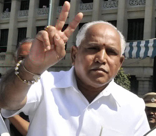 BJP national vice president B S Yeddyurappa has said that the election results of Haryana and Maharashtra have yet again proved that the people have faith in Prime Minister Narendra Modi./ DH file photo