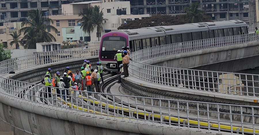 Namma metro dh file photo