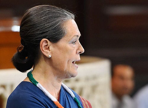Sonia Gandhi. PTI file photo