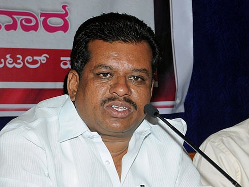 Minister of State for Labour P T Parameshwar Naik. DH file photo