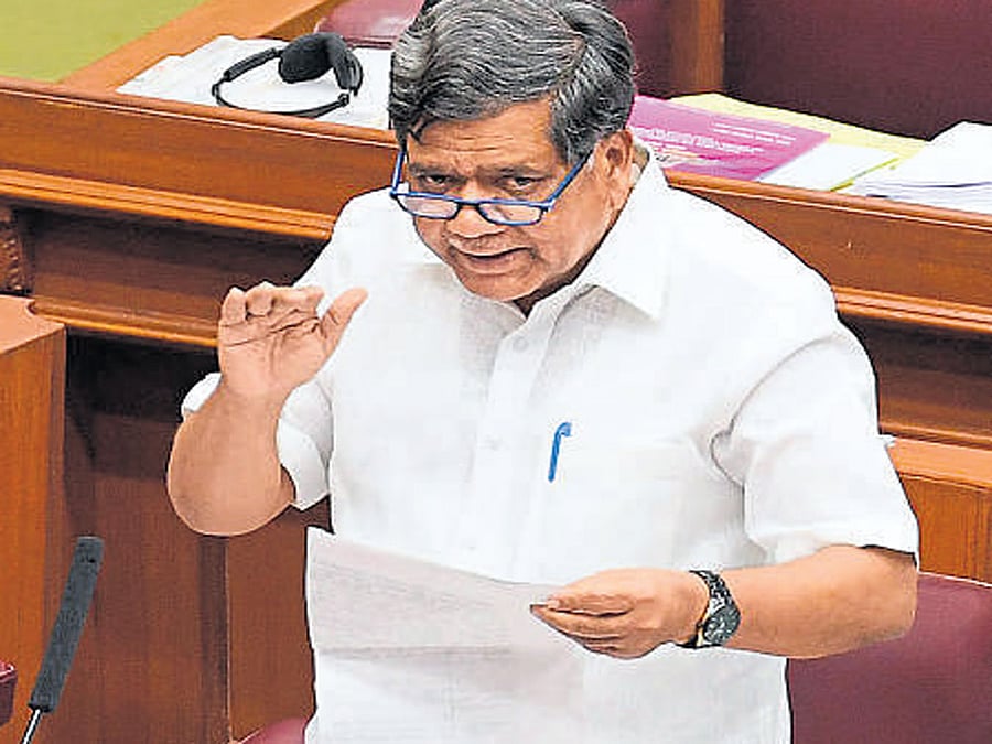 Leader of the Opposition in the Legislative Assembly Jagadish Shettar. DH File Photo