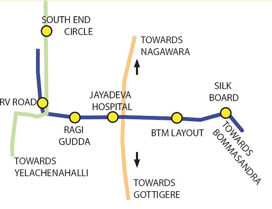 Work on Namma Metro stations on RV Road-Silk Board line to start soon