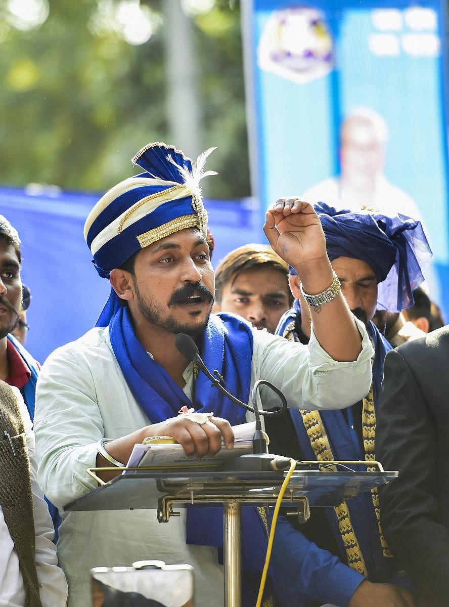 Bhim Army chief Chandrashekhar Azad. PTI file photo for representation