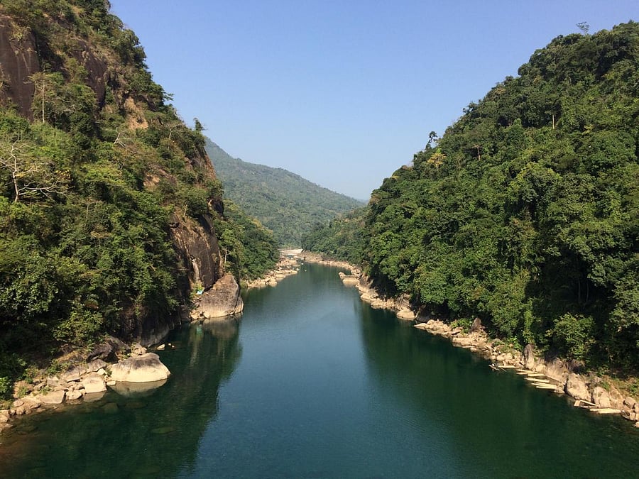 Wahrew River. PHOTOS BY AUTHOR & OSBORNE MAWTHOH