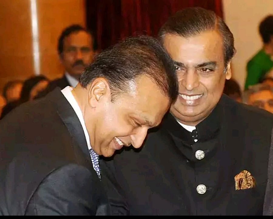 Embattled billionaire Anil Ambani on Monday warded off a possible jail term as RCom cleared dues of a Swedish service provider at the eleventh hour with money received from elder brother Mukesh and his wife Nita, whom he thanked for standing by him in trying times and extending "timely support".