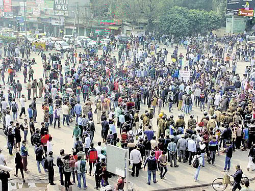 Jat stir, pti file photo