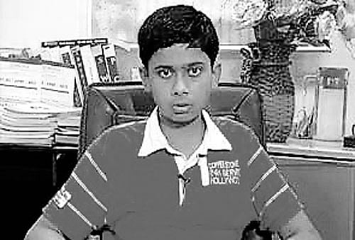 Satyam Kumar. PICture  COURTESY: NDTV