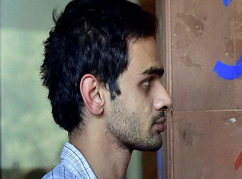 Umar is under rustication in connection with the controversial February 9 event against hanging of Afzal Guru during which anti-national slogans were allegedly raised.PTI File Photo.