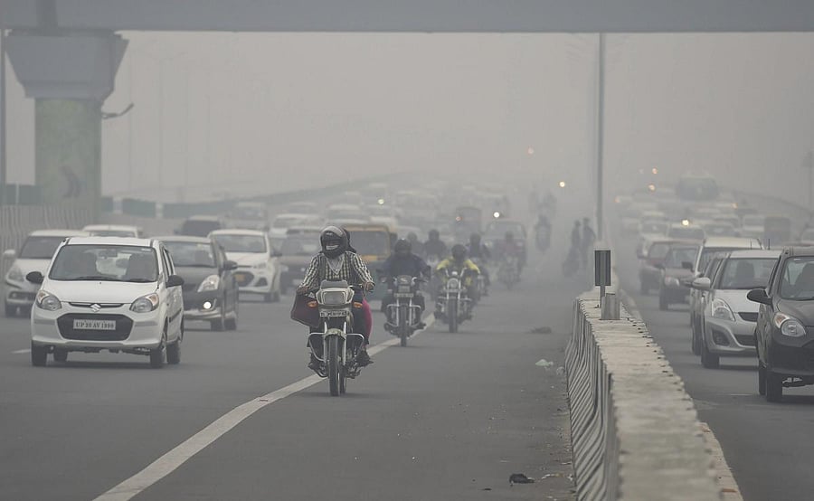 The worsening of air was due to a combination of adverse weather conditions and bursting of noisy and smoky firecrackers long into the night as hundreds celebrate the Festival of Light.