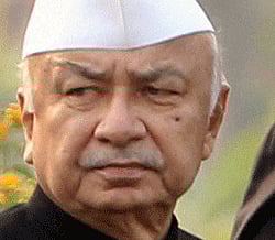 Union Home Minister Sushilkumar Shinde. PTI Photo