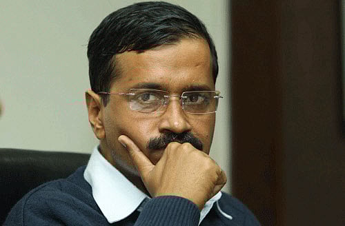 Delhi Chief Minister Arvind Kejriwal. PTI photo