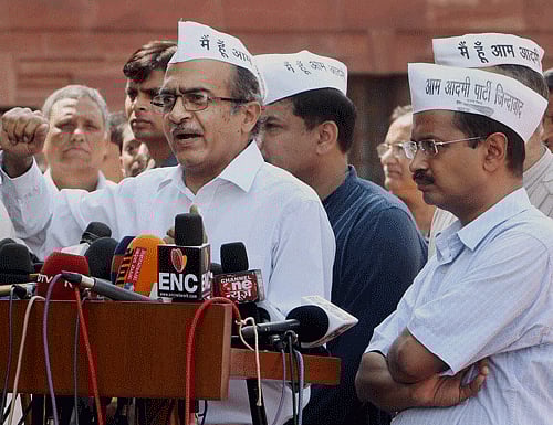 ''We need adequate central forces in Varanasi to ensure that the campaign and the election can be conducted peacefully and fairly there.'' party leader Prashant Bhushan said in a letter to the Election Commission. PTI File Photo