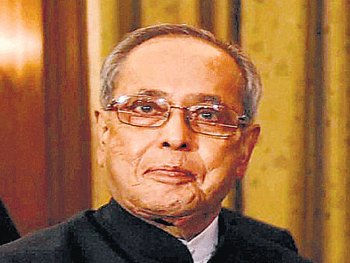 President Pranab Mukherjee, pti file photo