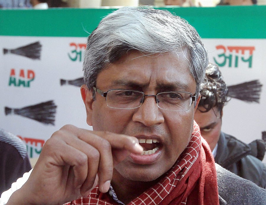 'The BJP leaders produced forged degrees of the prime minister,' said Ashutosh. PTI file photo