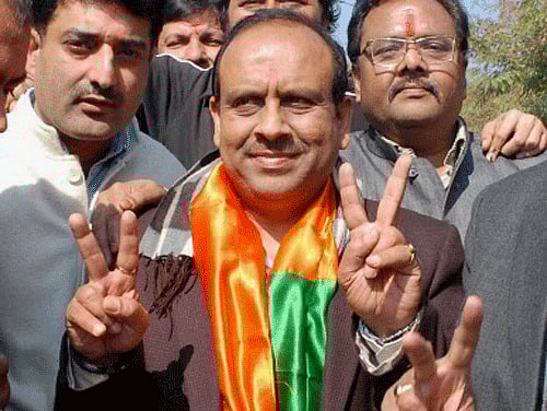 BJP MLA Vijender Gupta. PTI file photo