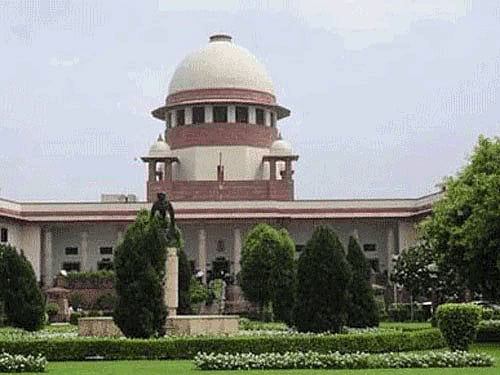 A bench of Justices Anil R Dave and L Nageswara Rao set aside a Karnataka High Court judgement. pti file photo