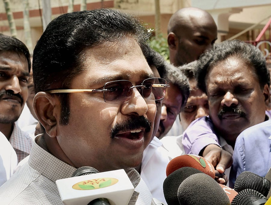 AIADMK deputy chief T T V Dhinakaran