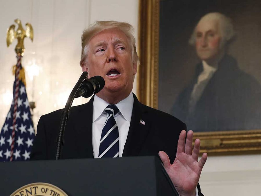 Trump had issued an executive order banning travel to the US from certain Muslim-majority countries, a move that garnered much controversy. Reuters file photo.