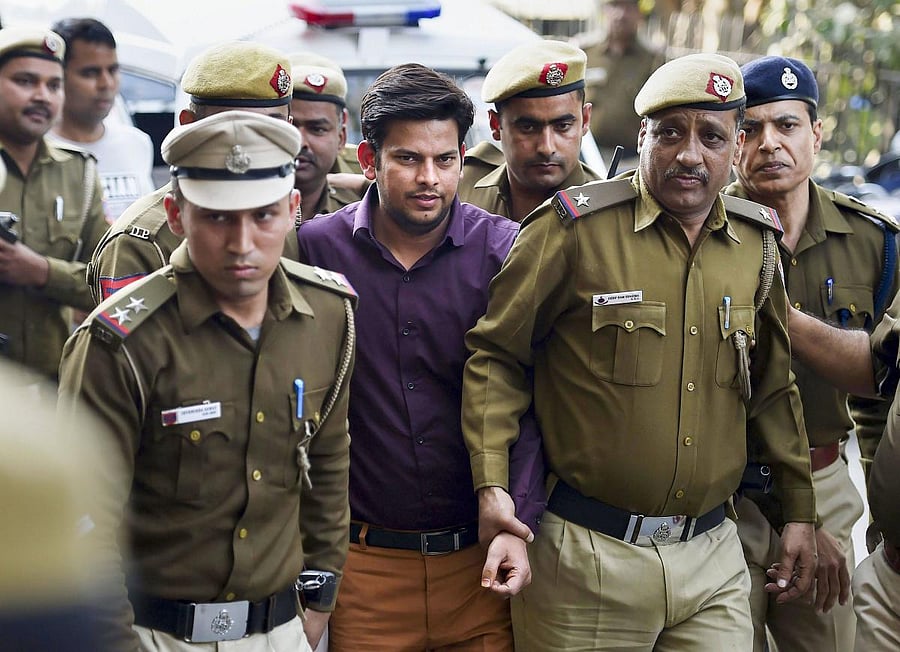 AAP MLA Prakash Jarwal had a mixed day on Monday with a Delhi court convicting him of intimidating a woman in one case, while acquitting him in another case of allegedly outraging a woman's modesty. PTI File Photo