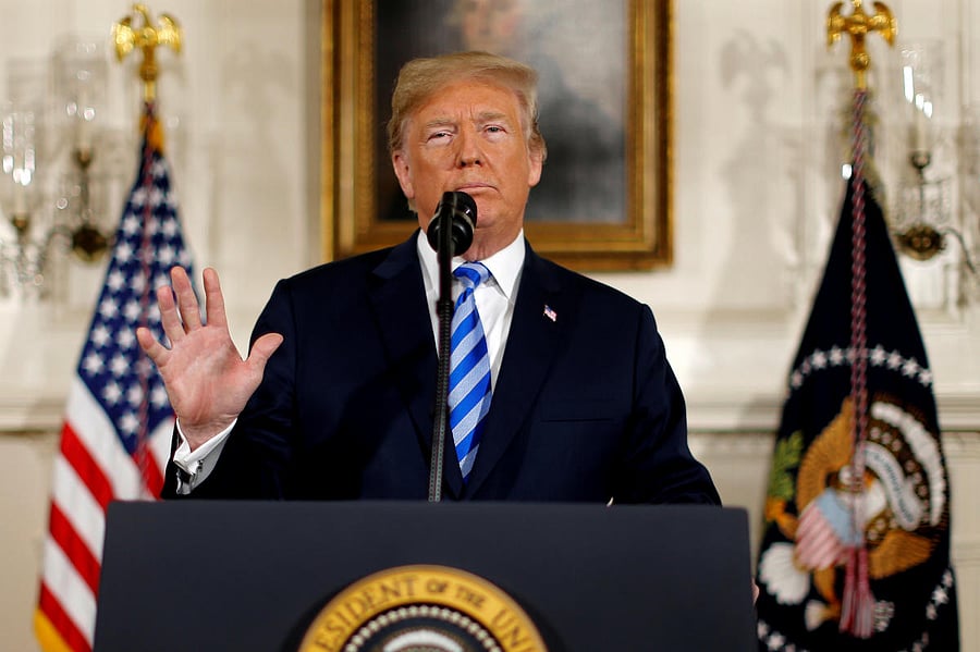 US President Donald Trump. Reuters Photo