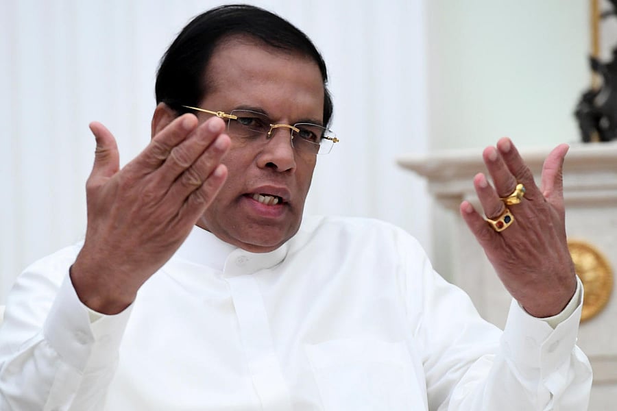 Sri Lankan President Maithripala Sirisena. (REUTERS File Photo)