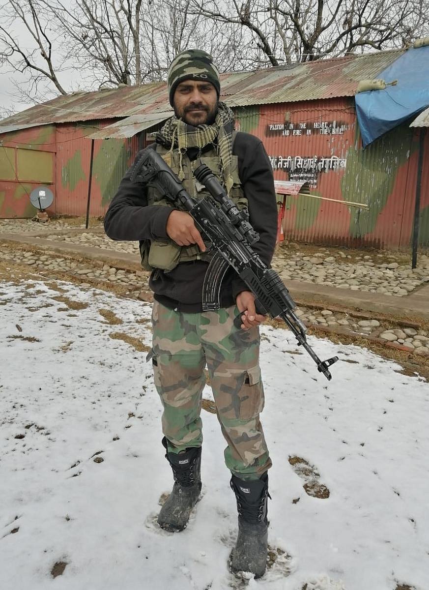 Tumakuru's brave son Naik M Sadiq. DH file photo