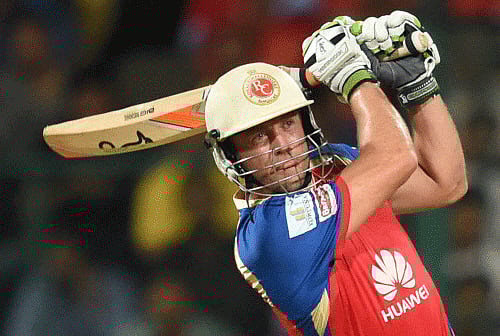 Royal Challengers Bangalore won the toss and opted to bat in their Indian Premier League match against Rajasthan Royals here today. PTI photo