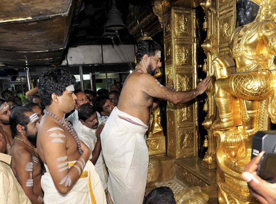 Lord Ayyappa temple in Sabarimala. PTI file photo