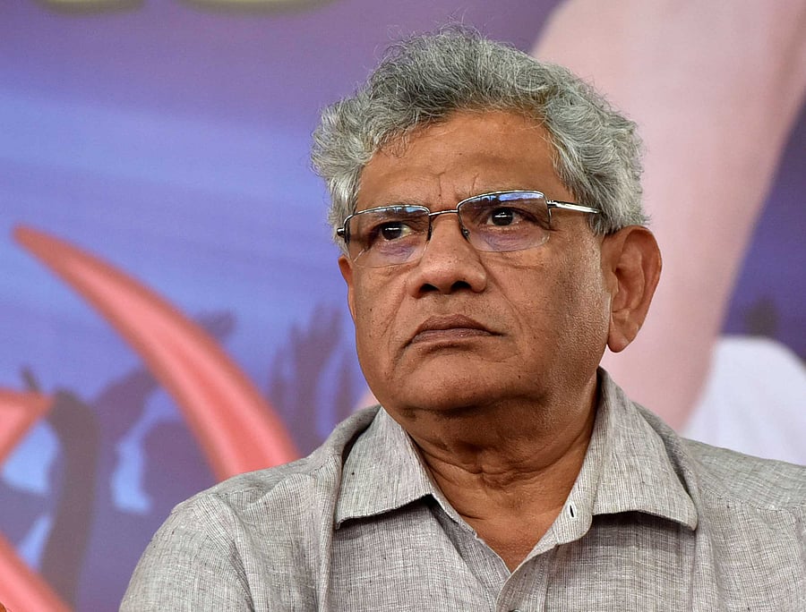 CPM general secretary Sitaram Yechury. DH file photo