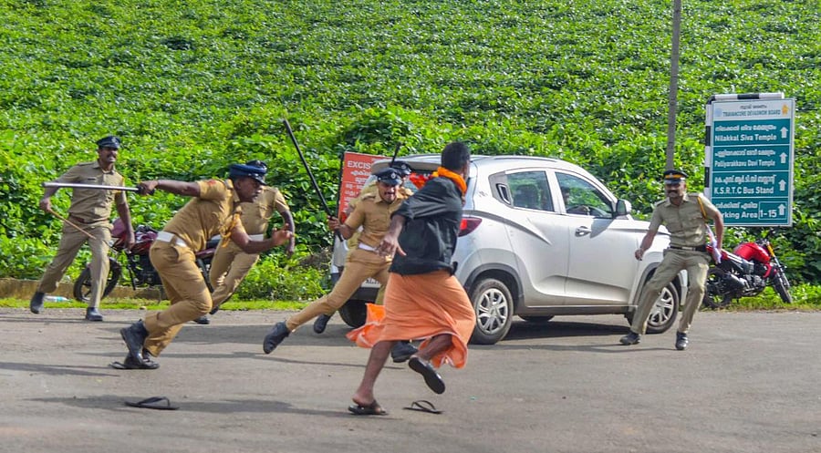 Most of the arrested men have been released on bail while cases have also been registered on non-bailable charges. (PTI file photo)