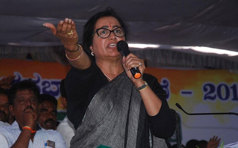 Sumalatha filed a complaint with the Election Commission on Monday alleging misuse of government machinery. (DH File Photo)