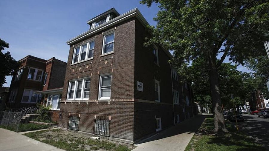 The house in Chicago where the girls were kept. DH Photo