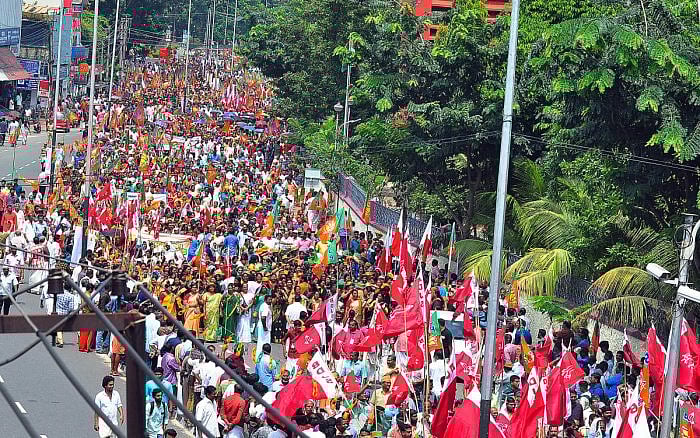 More than 72 hours after the Sabarimala Ayyappa Temple opened for monthly pujas, entry to the shrine for women aged between 10 and 50 years — as cleared by the September 28 order of the Supreme Court — remains on paper. PTI Photo
